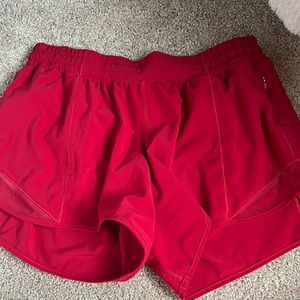 Red lululemon hottie hots